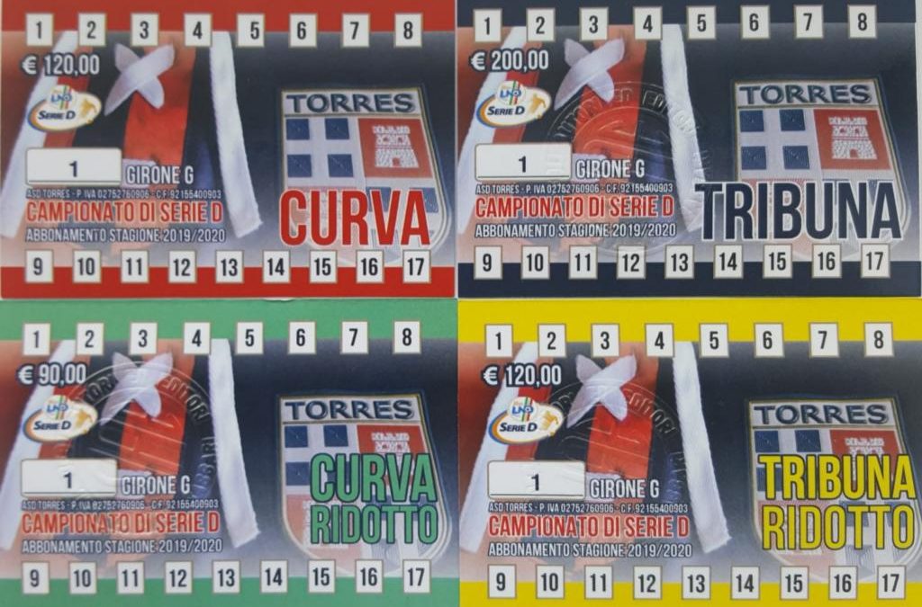 Abbonati Torres. A scelta il rimborso immediato o per abbonamento della prossima stagione